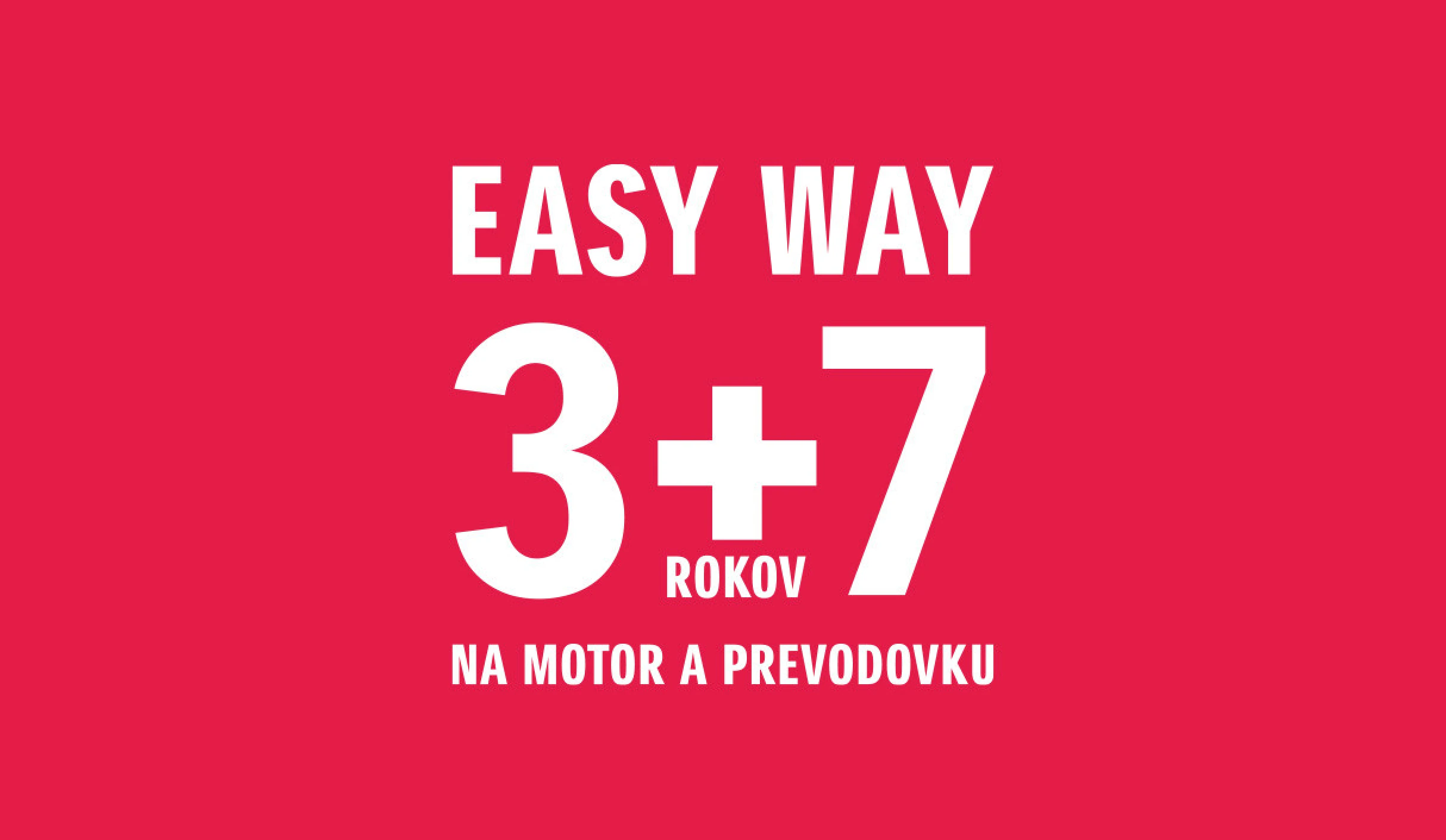 Aj vaše cesty môžu byť Easy Way